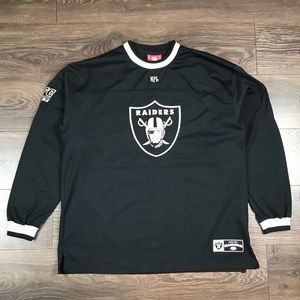 NFL Oakland Raiders Men’s Vintage Professional Football Team Black Sweatshirt XL